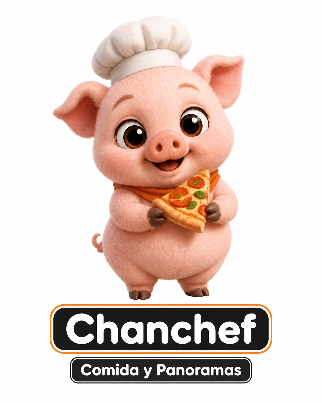 Chanchef, el cerdito de Comida y Panoramas
