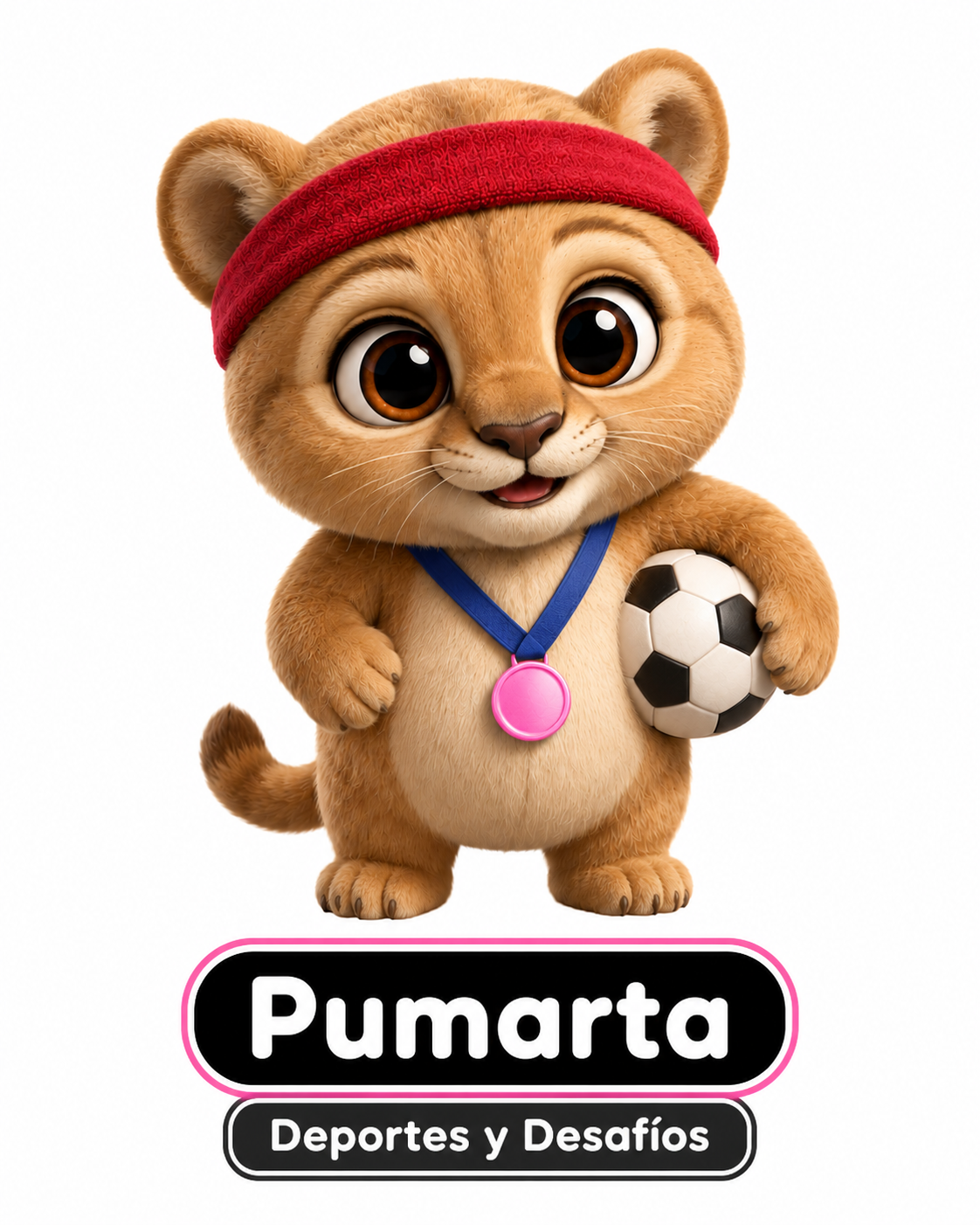 Pumarta, la mascota de Deportes y Desafíos